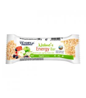 Victory Endurance Nature's Energy Bar Barrita energética con avena y fruta sabor Manzana 60 gramos