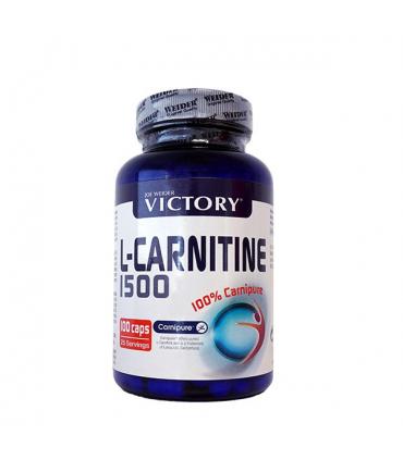 Victory L-Carnitina 1500 Ayuda a eliminar la grasa con Carnipure 100 cápsulas