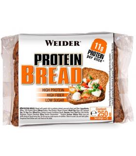 Pan proteico Weider rico en fibra y bajo en calorías e hidratos
