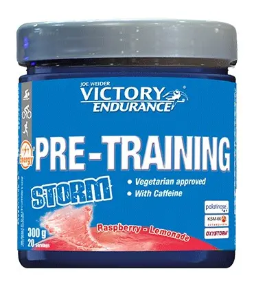 Victory Endurance Pre-training Storm sabor limonada de frambuesa 300 gramos