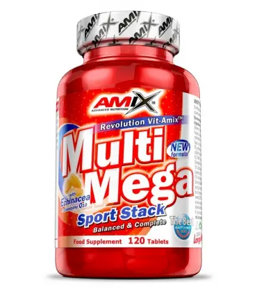 AMIX Multi mega stack Vitaminas y minerales 120 tabletas