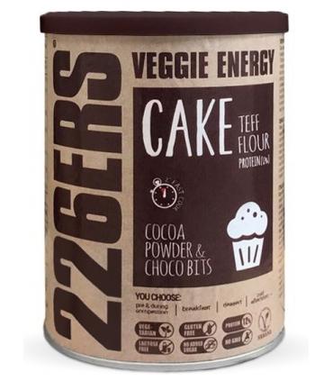 226ERS Veggie Energy Cake Pastel energético sabor chocolate 480 gramos