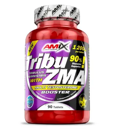 Amix Tribu ZMA Tribulus terrestris para aumentar el nivel de testosterona 90 cápsulas