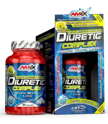 Amix Diuretic Complex Diurético que elimina el líquido y la grasa 90 cápsulas