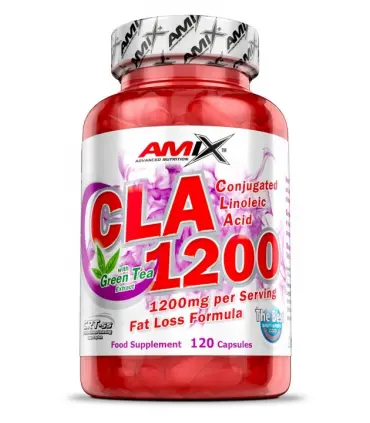 Amix CLA 1200 Quema grasas natural control de peso 120 cápsulas