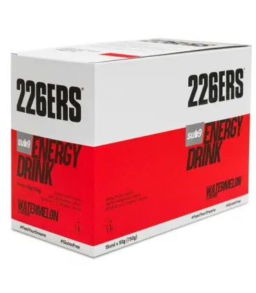 226ERS SUB9 Energy drink monodosis carbohidratos en caja de 15 unidades