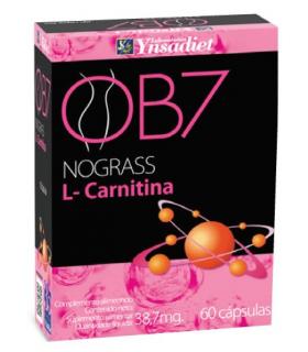 L-Carnitina en 60 cápsulas para eliminar grasa y perder peso OB7 de Ynsadiet