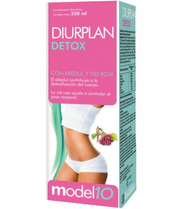Diurplan Detox para detoxificar y controlar el peso corporal en jarabe 250ml