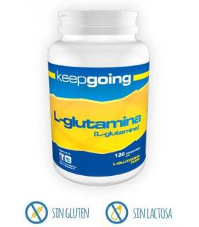Keepgoing L-Glutamina para mejor recuperación muscular 120 comprimidos
