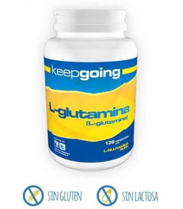 Keepgoing L-Glutamina para mejor recuperación muscular 120 comprimidos