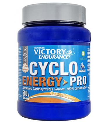 Victory Endurance Cyclo Energy Pro Carbohidratos 100% Ciclodextrina sabor Mango Naranja 500gramos