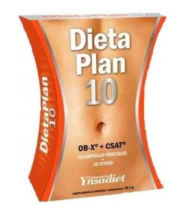 Dieta plan 10 Ynsadiet para bajar de peso en diez días