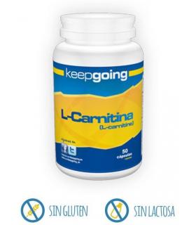 Keepgoing L-Carnitina para transformar la grasa en energía 50 cápsulas