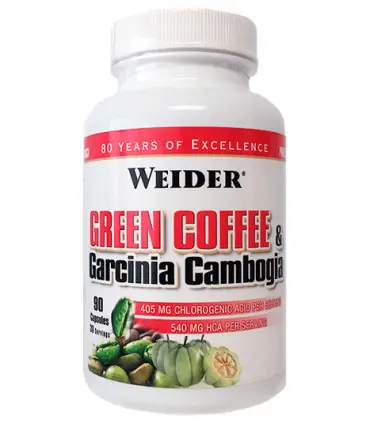 Weider Green Coffee y Garcinia Gambogia