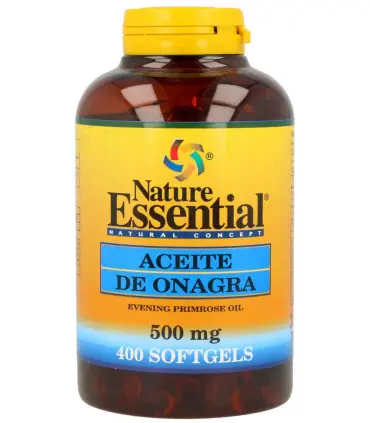 Nature Essential Aceite de Onagra 500mg 400 perlas