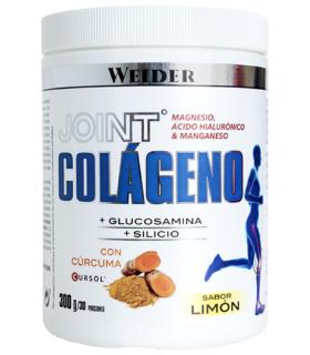 Weider Joint Collagen Colágeno hidrolizado de alta calidad más cúrcuma sabor Limón