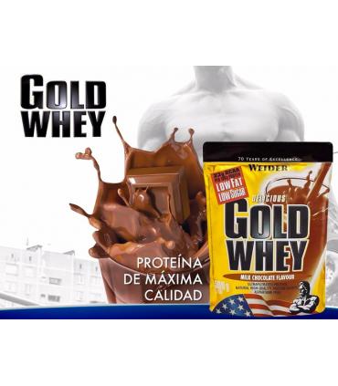 batido proteína Weider Gold Whey