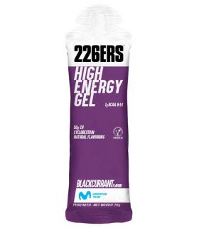 226ers High Energy gel con aminoácidos sabor blackcurrant