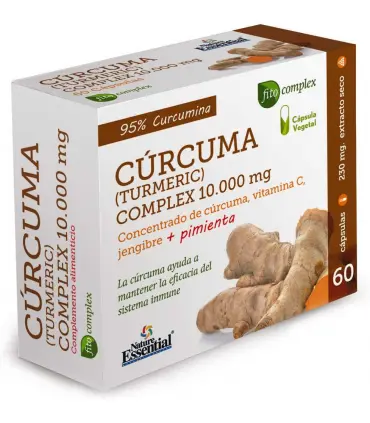 Nature Essential Cúrcuma Turmeric Complex 10000 mg 60 cápsulas