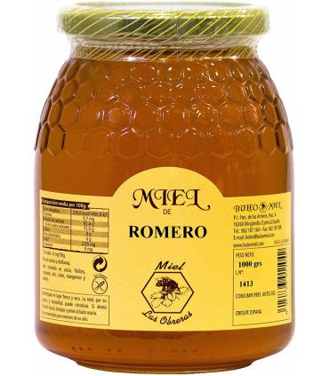 Bote cristal miel Buleo Romero 1 kilo