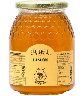 Bote cristal miel Buleo Limón 1 kilo