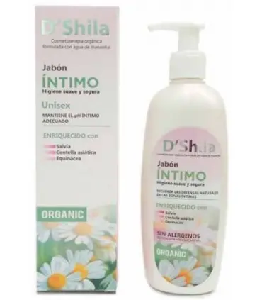 D'Shila jabón íntimo higiene diaria de las zonas íntimas