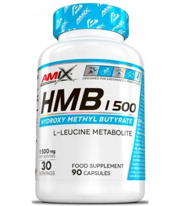 Amix Performance HMB 1500 metabolito de la L-Leucina en 90 cápsulas