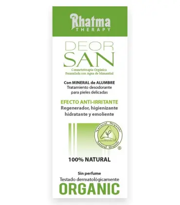 Rhatma Therapy Desodorante para pieles sensibles Deorsan 75ml