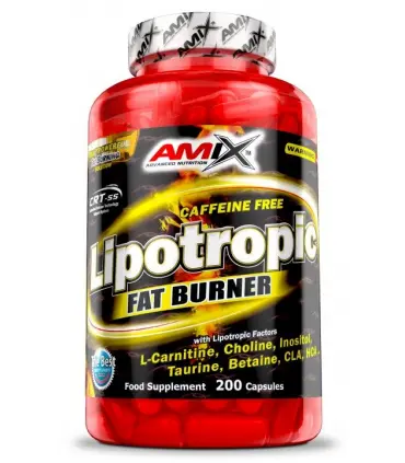 Amix Lipotropic Fat Burner sin cafeína 200 cápsulas