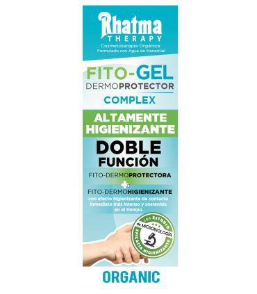 Parte delantera caja Rhatma Fito-Gel Dermoprotector Complex Doble Función