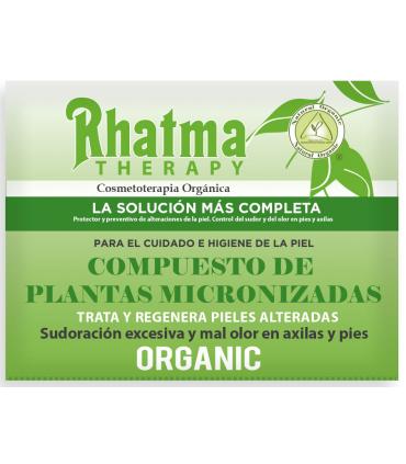 Rhatma Therapy compuesto de plantas micronizadas que reduce la sudoración 15g