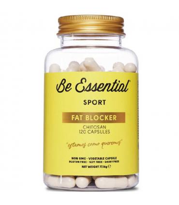 Be Essential Fat Blocker contiene Chitosan que atrapa las grasas ingeridas 120 cápsulas