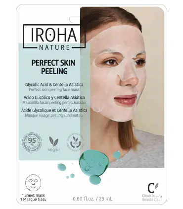Mascarilla Iroha Nature Perfect Skin Peeling mejora la textura y renovación de la piel