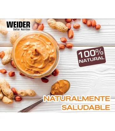 Crema de cacahuete natural de Weider Peanut Butter