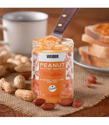 Crema de cacahuete natural de Weider Peanut Butter