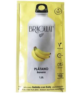 Bragulat sobre para el agua sabor Plátano con fruta natural