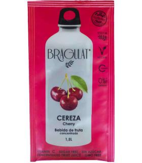 Bragulat sobre para el agua sabor Cereza con fruta natural