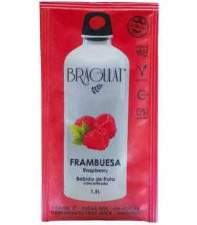 Bragulat sobre para el agua sabor Frambuesa con fruta natural