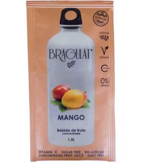 Bragulat sobre para el agua sabor Mango con fruta natural