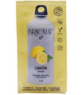 Bragulat sobre para el agua sabor Limón con fruta natural