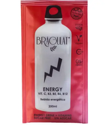 Bragulat Energy bebida energética con cafeína, taurina y vitaminas