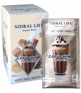 Sidra Life Café Capuchino en sobre sin azúcar ni grasas