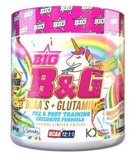 Big B&G BCAA's y Glutamina en polvo 400gr