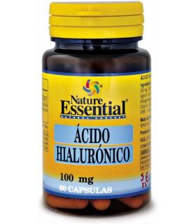 Nature Essential Ácido Hialurónico 100mg 60 cápsulas