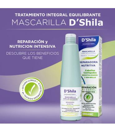 D'Shila Mascarilla Capilar Integral Reparadora Nutritiva 300ml