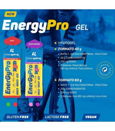 Keepgoing EnerGyPro gel energético 40 gramos