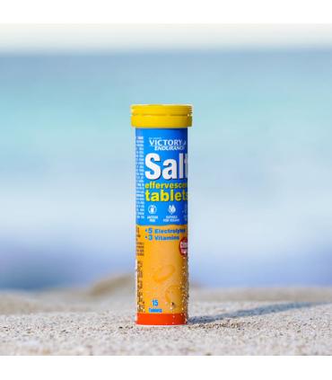 Victory Endurance Salt Effervescent Tabs Minerales con Vitamina B6 en 15 tabletas efervescentes