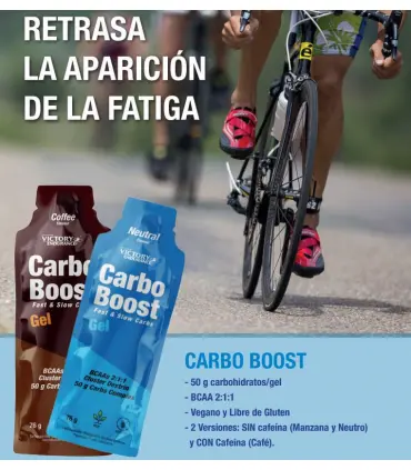 Victory Endurance Carbo Boost geles energéticos con BCAA's
