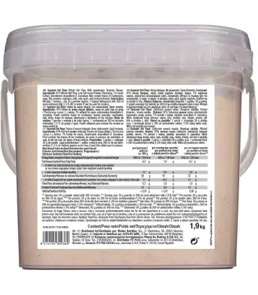 Weider Gourmet Oat Flour Carbohidratos de harina de avena integral 1.9Kg