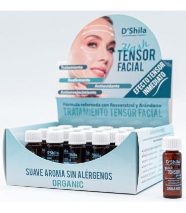 D'Shila flash tensor facial inmediato antioxidante y antienvejecimiento 12ml